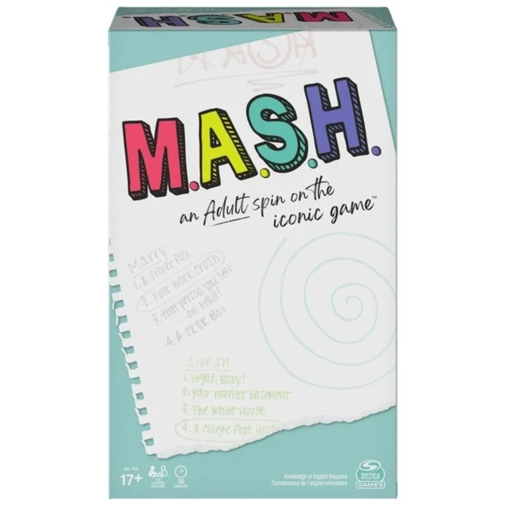💙 M.A.S.H. Party Game - Colorful Box Bin J - Picture 10 of 10